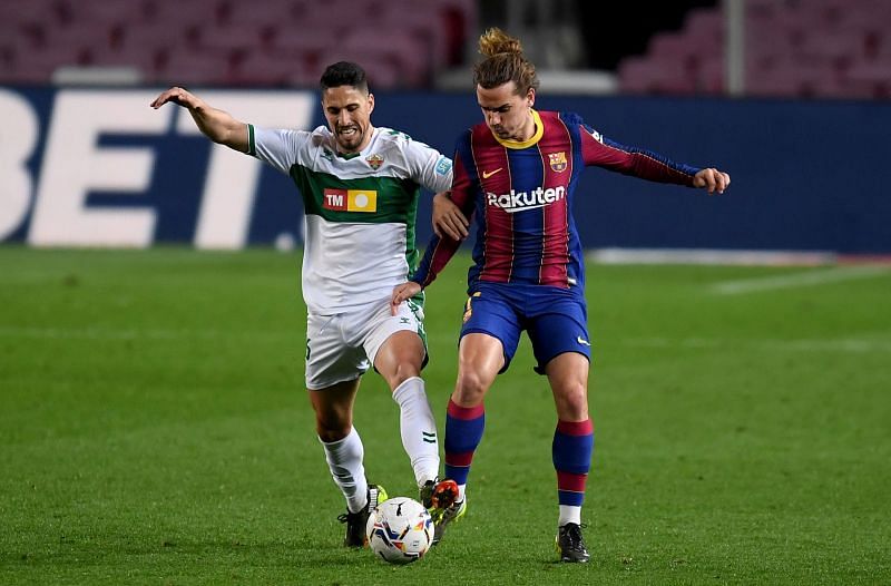 Barcelona made all five substitutions